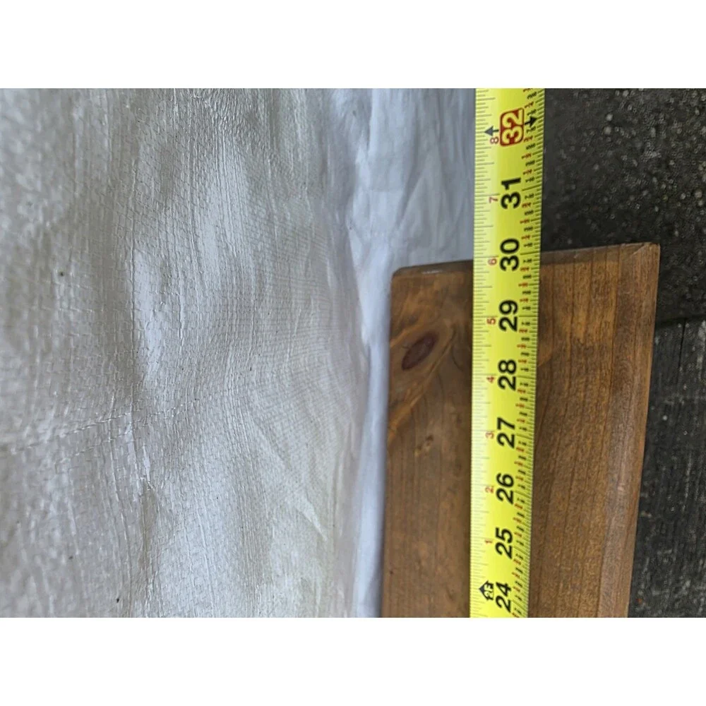 Vintage Country Pine Wooden Wall Shelf 30